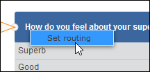 set-routing